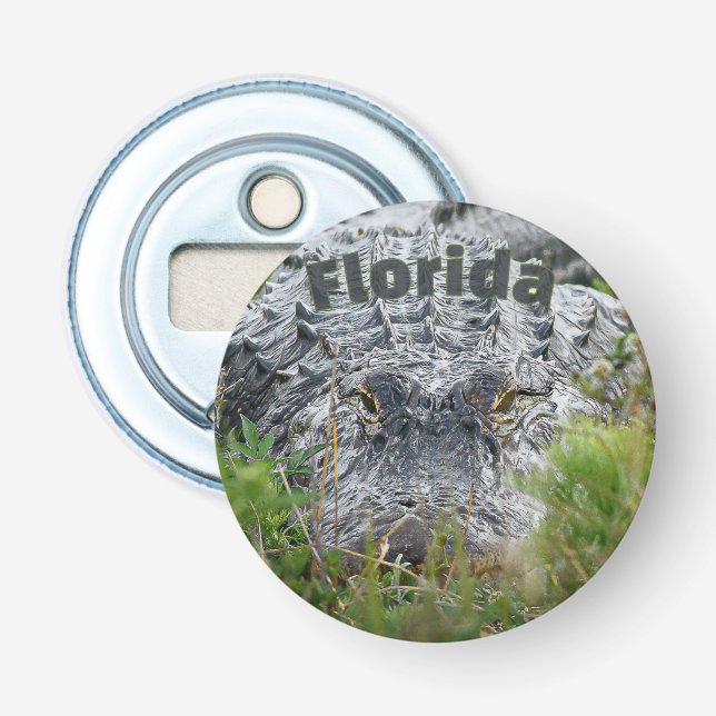 Alligator-Magnetflaschenöffner  Flaschenöffner (Vorderseite)
