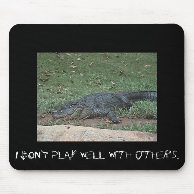 Alligator Mousepad (Vorne)