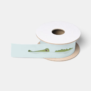 Alligator (Naturszene) Satinband