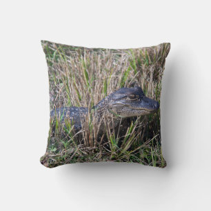 Alligator Niedlich Baby Animal Swamp Kissen