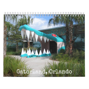 Alligator Park in Orlando 2022 Mauerkalender Kalender