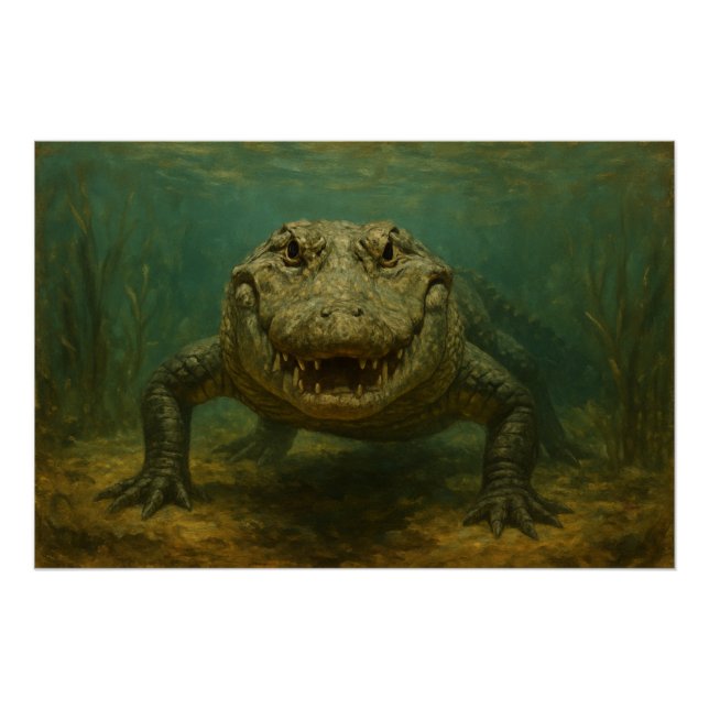 Alligator Poster (Vorderseite)