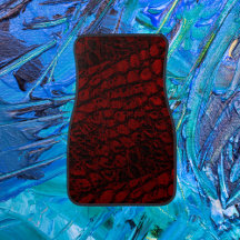Alligator Red Imitats Leather