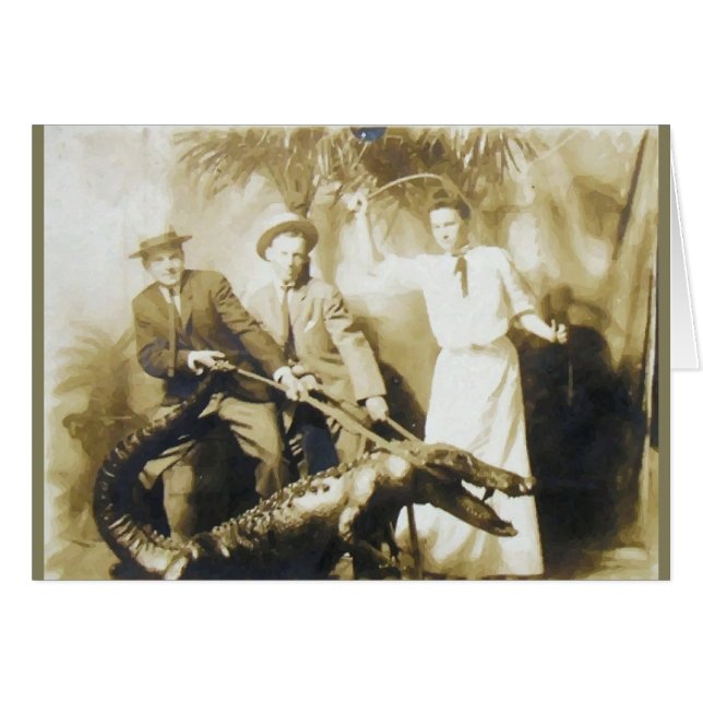 Alligator-Runde (Vorderseite (Horizontal))