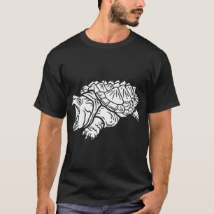Alligator Schnappschuss Schildkrötenreptilien T-Shirt