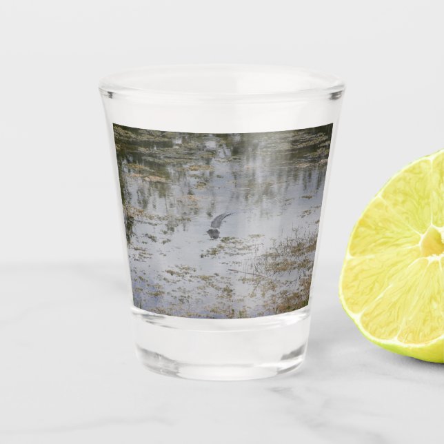 Alligator Shot Glass Schnapsglas (Vorderseite)