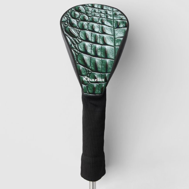 Alligator-Skin Golf Headcover (Vorderseite)