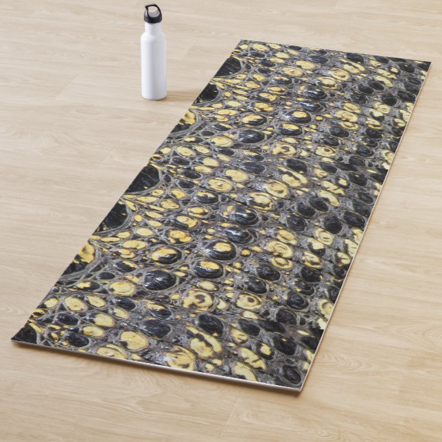 "Alligator Skin" Yoga Mat (Foto auf 1 Seite) Yogamatte (Beispiel)