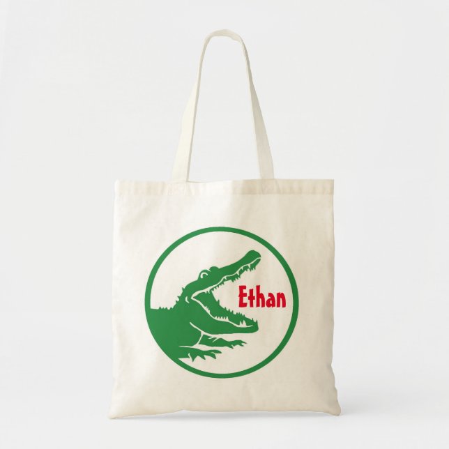 Alligator tote Bag Tragetasche (Vorne)