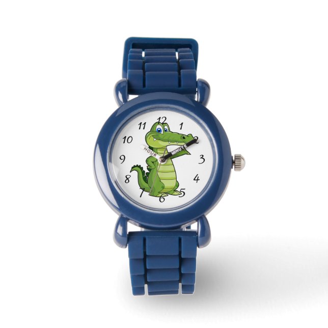 Alligator-Uhr Armbanduhr (Vorderseite)