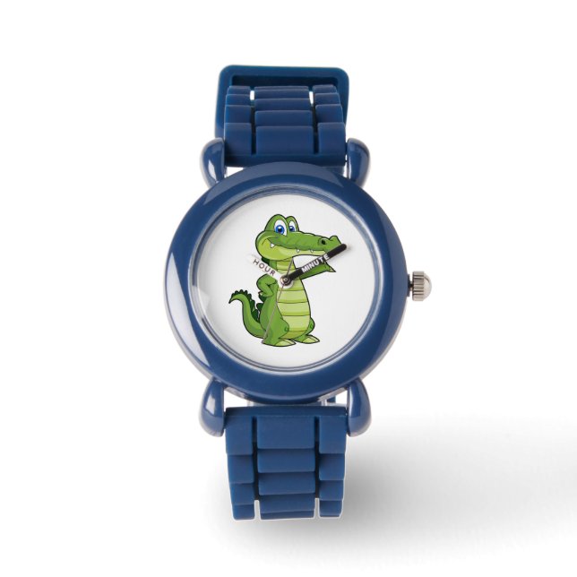 Alligator-Uhr Armbanduhr (Vorderseite)