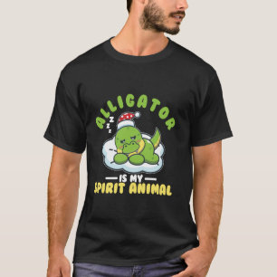 Alligator und Krokodil-Enthusiasten Lange Schläfte T-Shirt