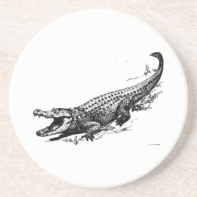Alligator Untersetzer (Vorne)