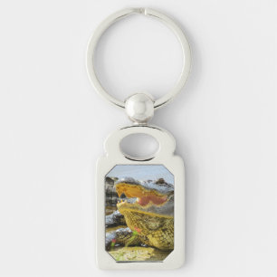 Alligator. Vertraulich Schlüsselanhänger