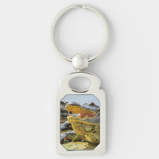 Alligator. Vertraulich Schlüsselanhänger (Vorderseite)