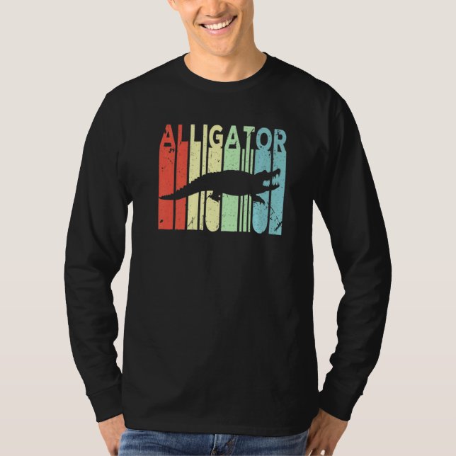 Alligator Vintage Unisex T-Shirt (Vorderseite)