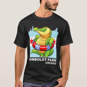 Alligator Watch Chicago Humboldt Park Lagoon Rescu T-Shirt