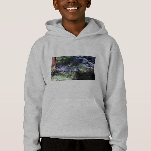 Alligator! Zootiere Hoodie (Vorderseite)