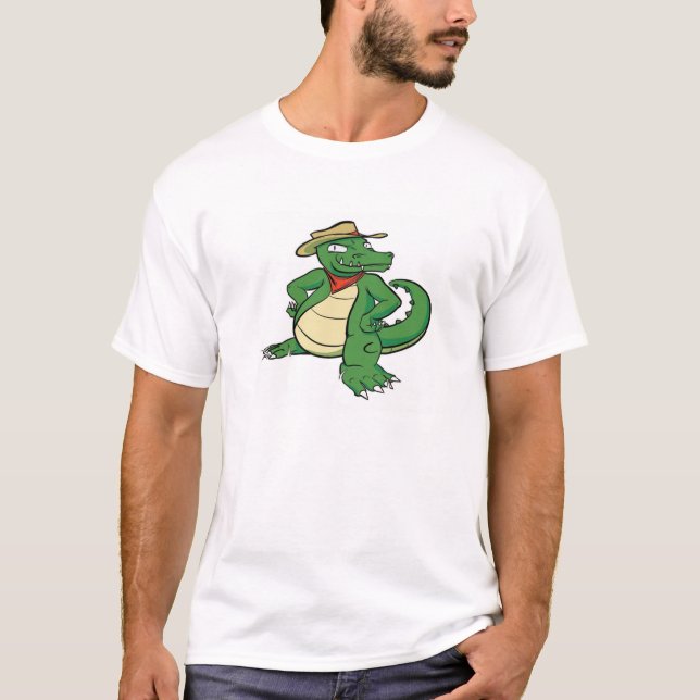 Alligatoranstifter (Solo) • Der T - Shirt der (Vorderseite)