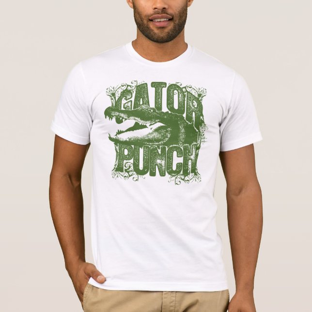 Alligatordurchschlag T-Shirt (Vorderseite)