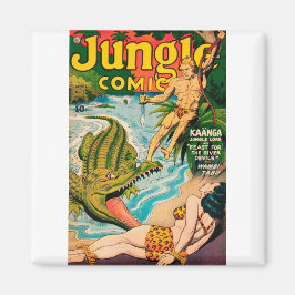 Alligatoren - Dschungel - König des Dschungels - L Magnet