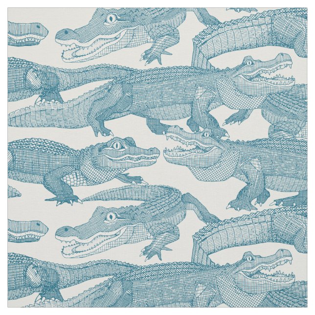 Alligatoren Stoff (Muster)