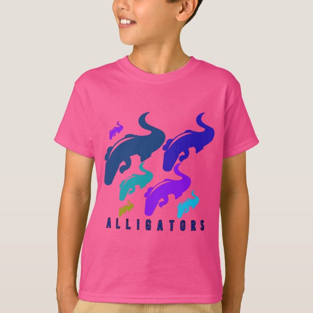 Alligatoren T-Shirt (Vorderseite)
