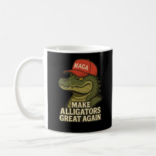 Alligatoren wieder großartig machen - klassischer kaffeetasse