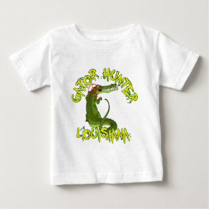 Alligatorjäger Louisiana Baby T-shirt