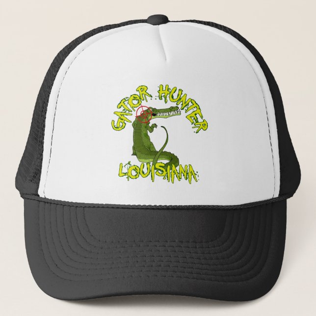 Alligatorjäger Louisiana Truckerkappe (Vorderseite)