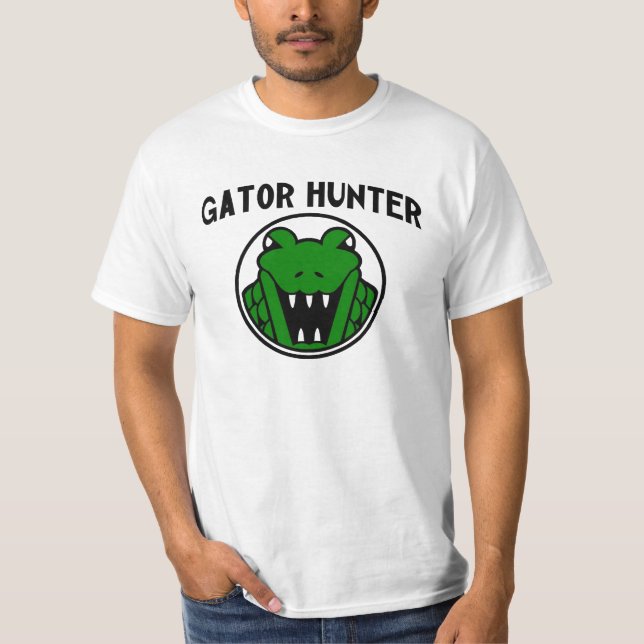 Alligatorjäger-Symbol T-Shirt (Vorderseite)