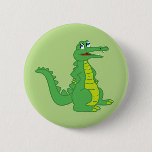 Alligatorknopf Button
