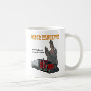 Alligatorlkw-transport Tasse
