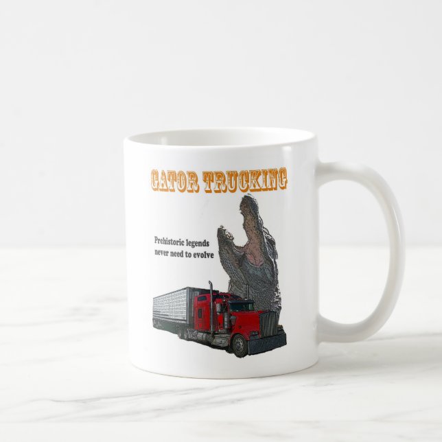 Alligatorlkw-transport Tasse (Rechts)