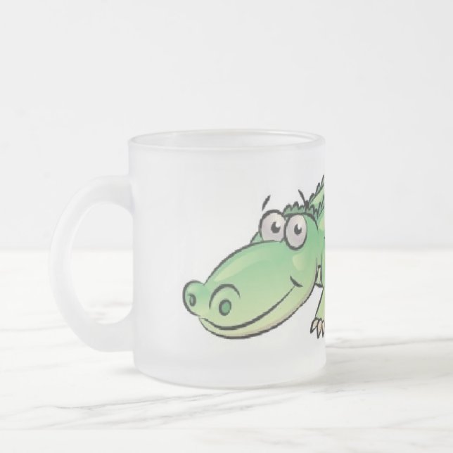 Alligatormattierte Tasse (Links)