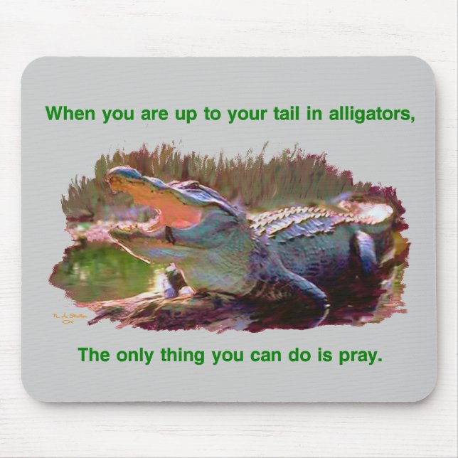 Alligatormousepad Mousepad (Vorne)