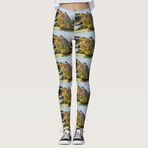 Alligatorporträt. Vertraulich Leggings
