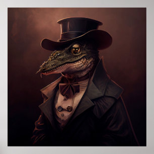Alligatorposter Poster