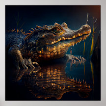 Alligatorposter