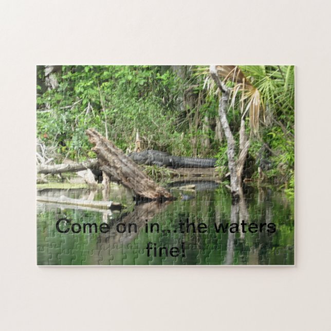 Alligatorpuzzlespiel Puzzle (Horizontal)