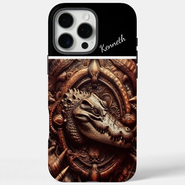 Alligators Umarmung Case-Mate iPhone Hülle (Rückseite)