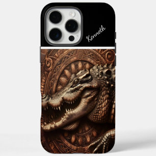 Alligators uralte Umarmung iPhone 16 Pro Max Hülle