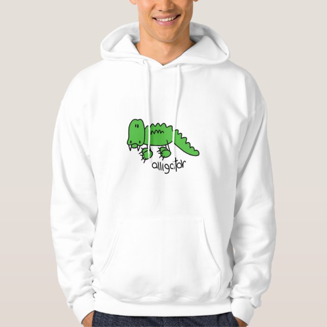 Alligatort-shirts und -geschenke hoodie (Vorderseite)