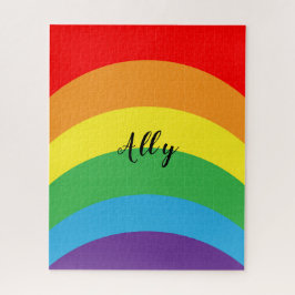 Alliiert für Rainbow-LGBT Puzzle