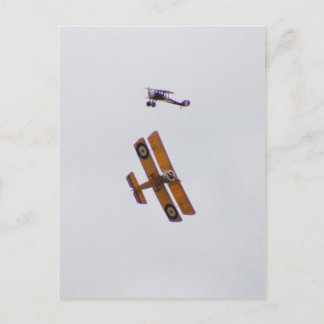 Alliierte Kämpfer des Ersten Weltkriegs Postkarte