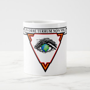 Allin Gray "IN ORBE TERRUM NON VISI" Jumbo-Tasse