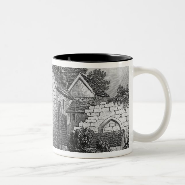 Allington Schloss Zweifarbige Tasse (Rechts)