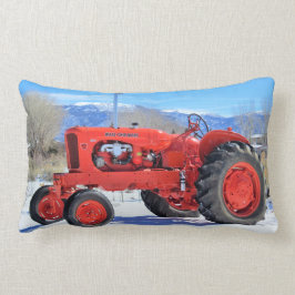 Allis Chalmers Traktor-Winter-Szenelumbar-Kissen Lendenkissen
