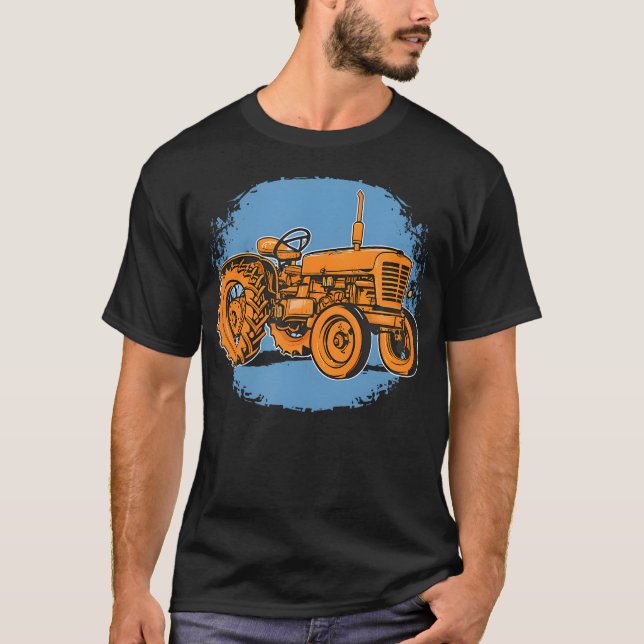 Allis Tractor Chalmers D-17 T-Shirt (Vorderseite)