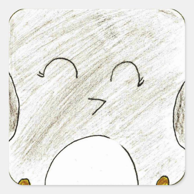 Allison: Square Sticker (Vorderseite)